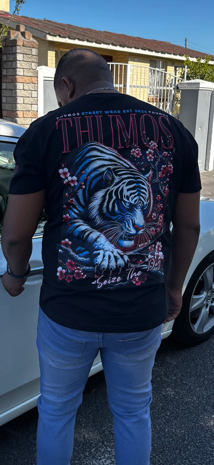 Mens Thumos — Tiggera 5000 units Limited Tee