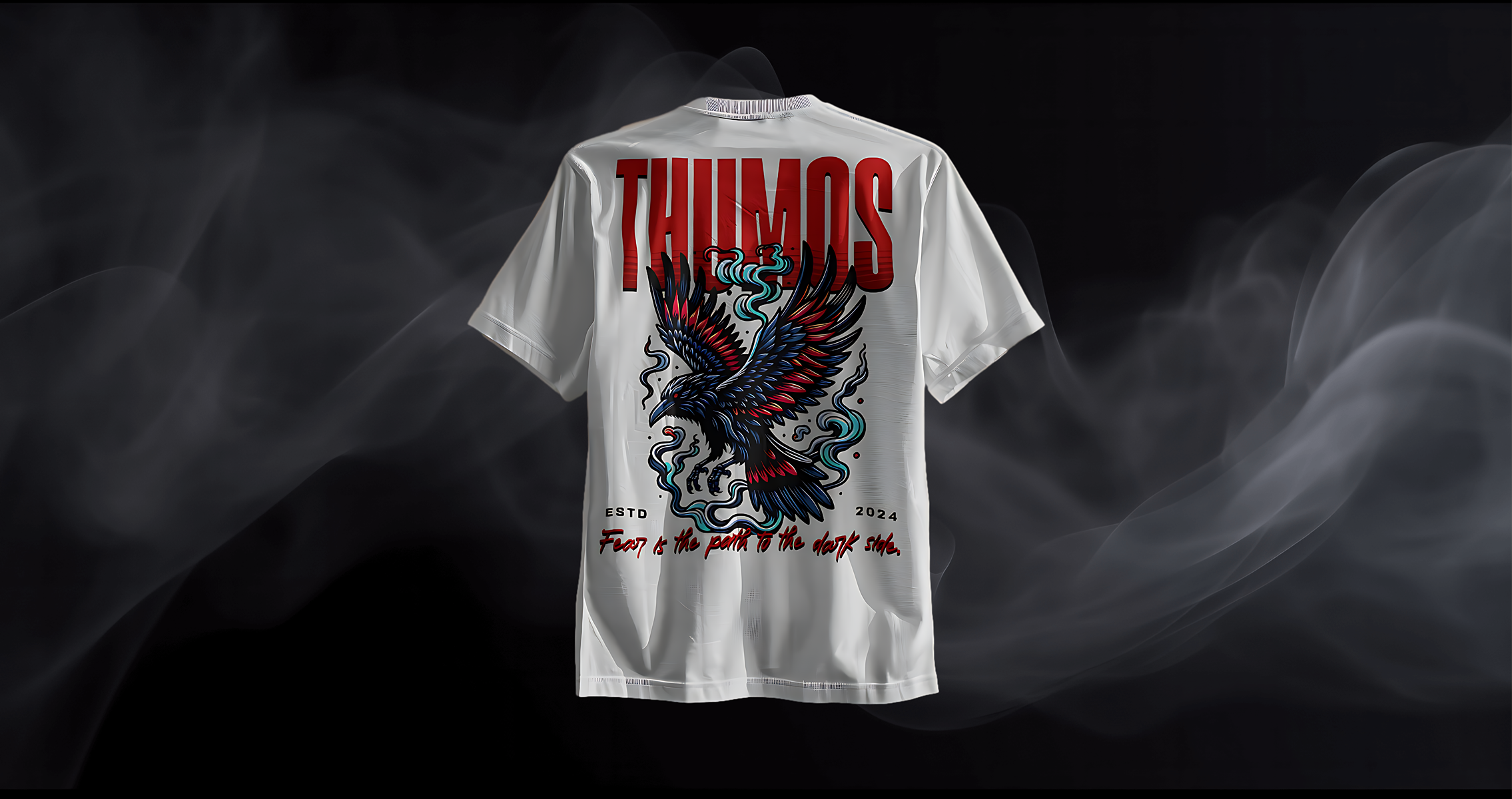 Mens Thumos — Noir Raven Limited Edition Tee 10 000 units