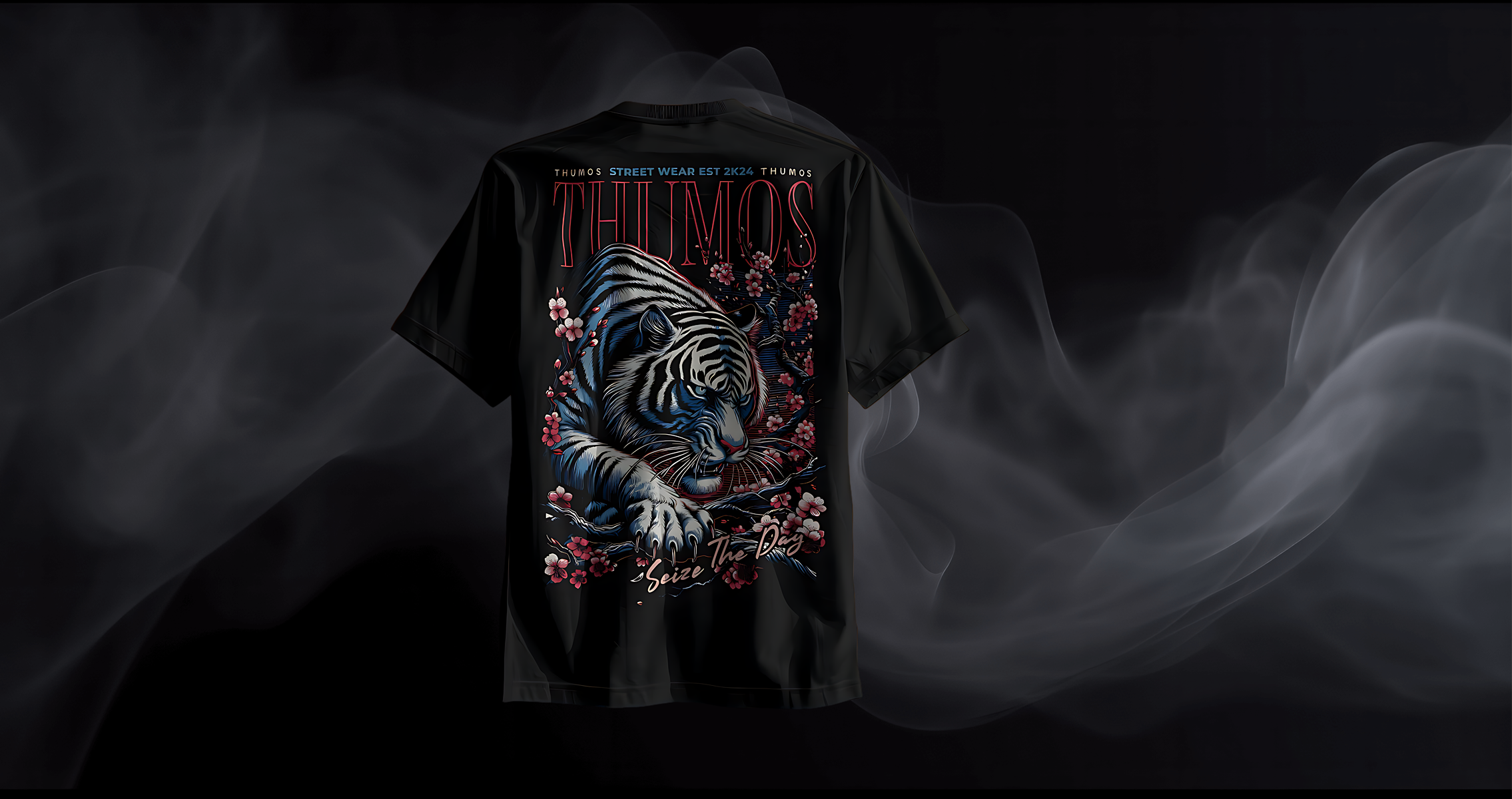 Mens Thumos — Tiggera 5000 units Limited Tee